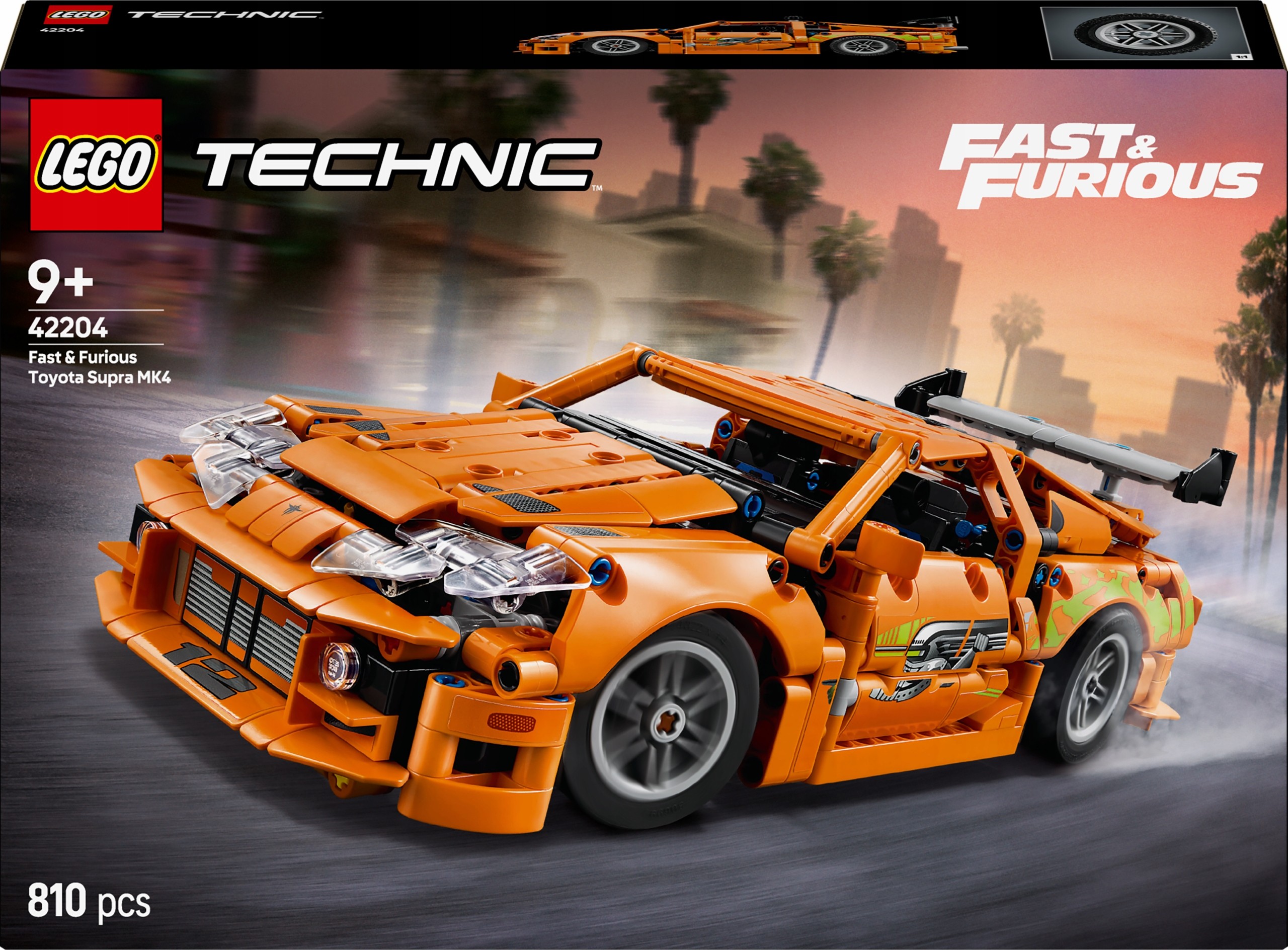 LEGO Technic 42204 Rýchlo a zbesilo Toyota Supra MK4